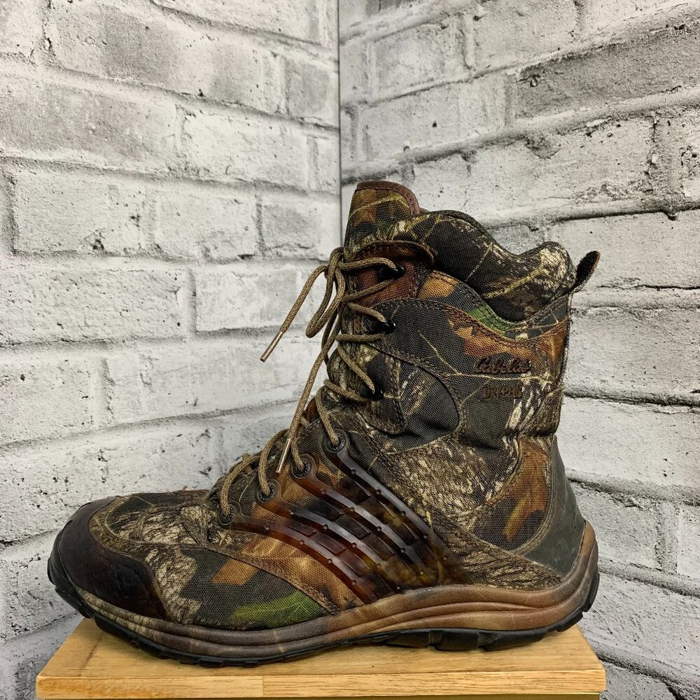 Cabelas Boots Mens 13 EE Dry Plus Thinsulate Ultra Camo Lace Up Gorpcore Hunting